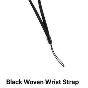 15 piece Black Woven Wrist Strap